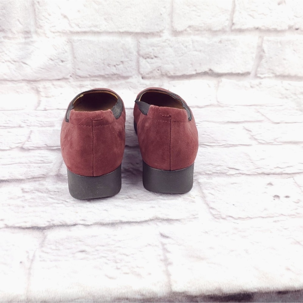 Clarks Artisan Daelyn Hill Leather Slip On Shoes … - image 7